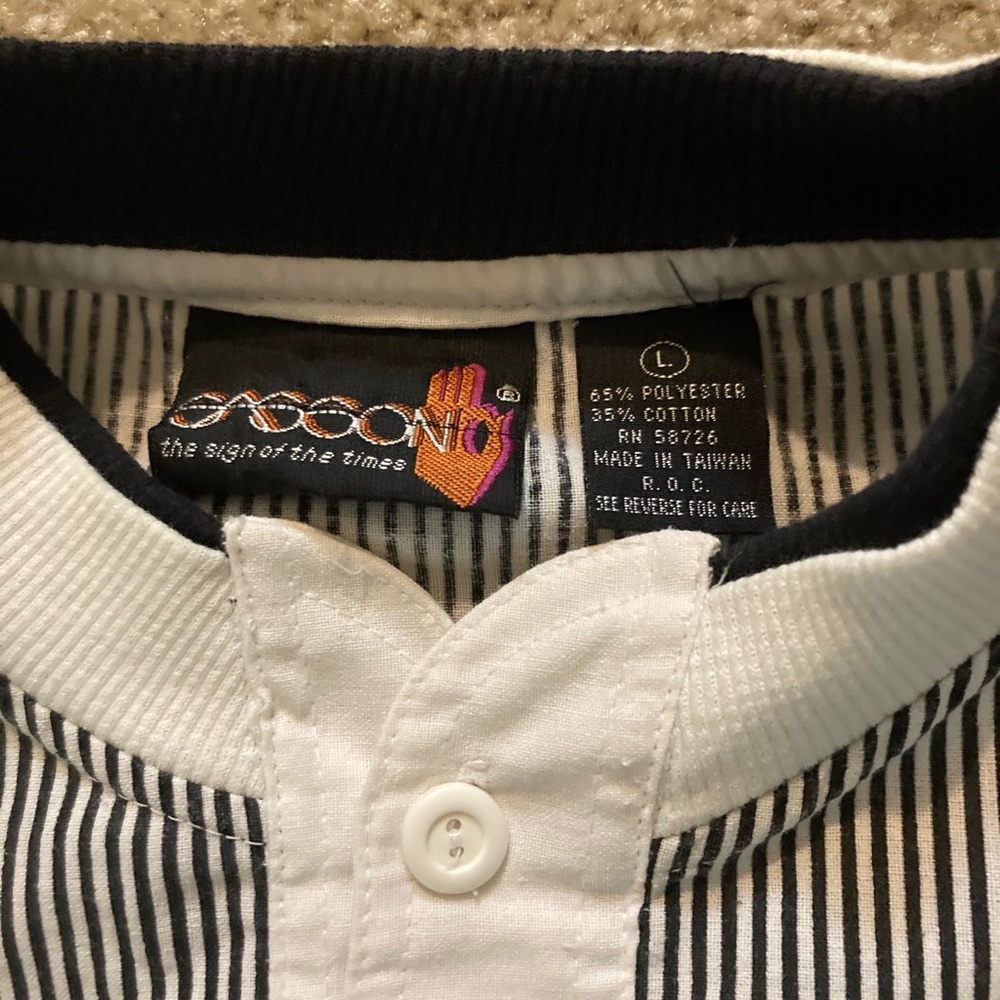 Sasson Button Tee - Picture 5 of 5
